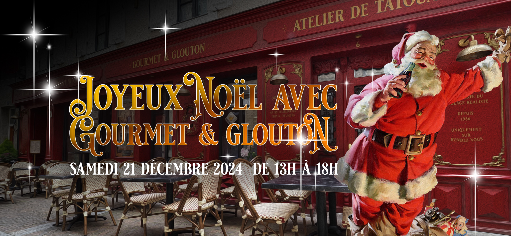 Le Père Noël a hâte de rencontrer tous les enfants de Chaudes-Aigues et des alentours. Installé sur son grand fauteuil rouge, entouré de guirlandes scintillantes et de montagnes de cadeaux, il accueillera chaque enfant avec un sourire chaleureux.  